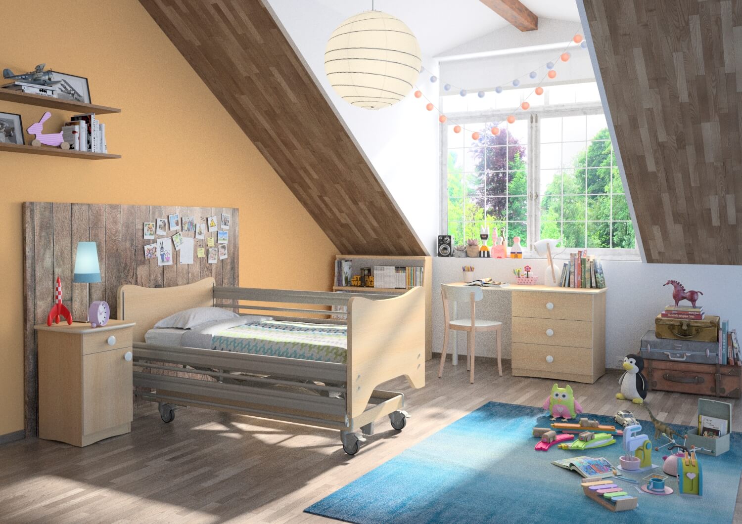 łóżeczko dla dziecka niepełnosprawnego