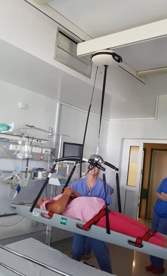 podnośnik na intensywnej terapii