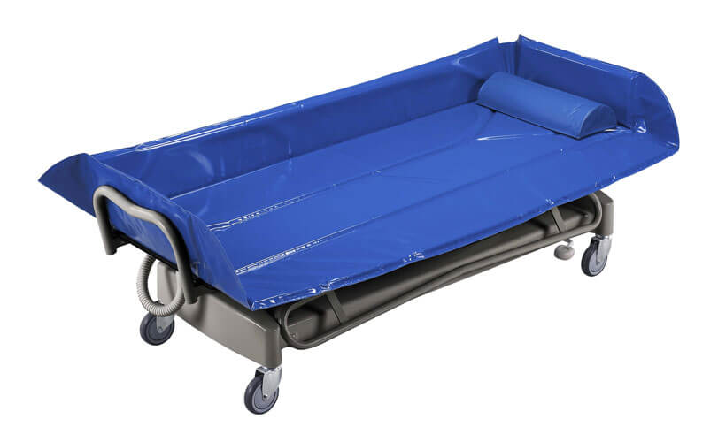 wózek transportowy do mycia pacjenta