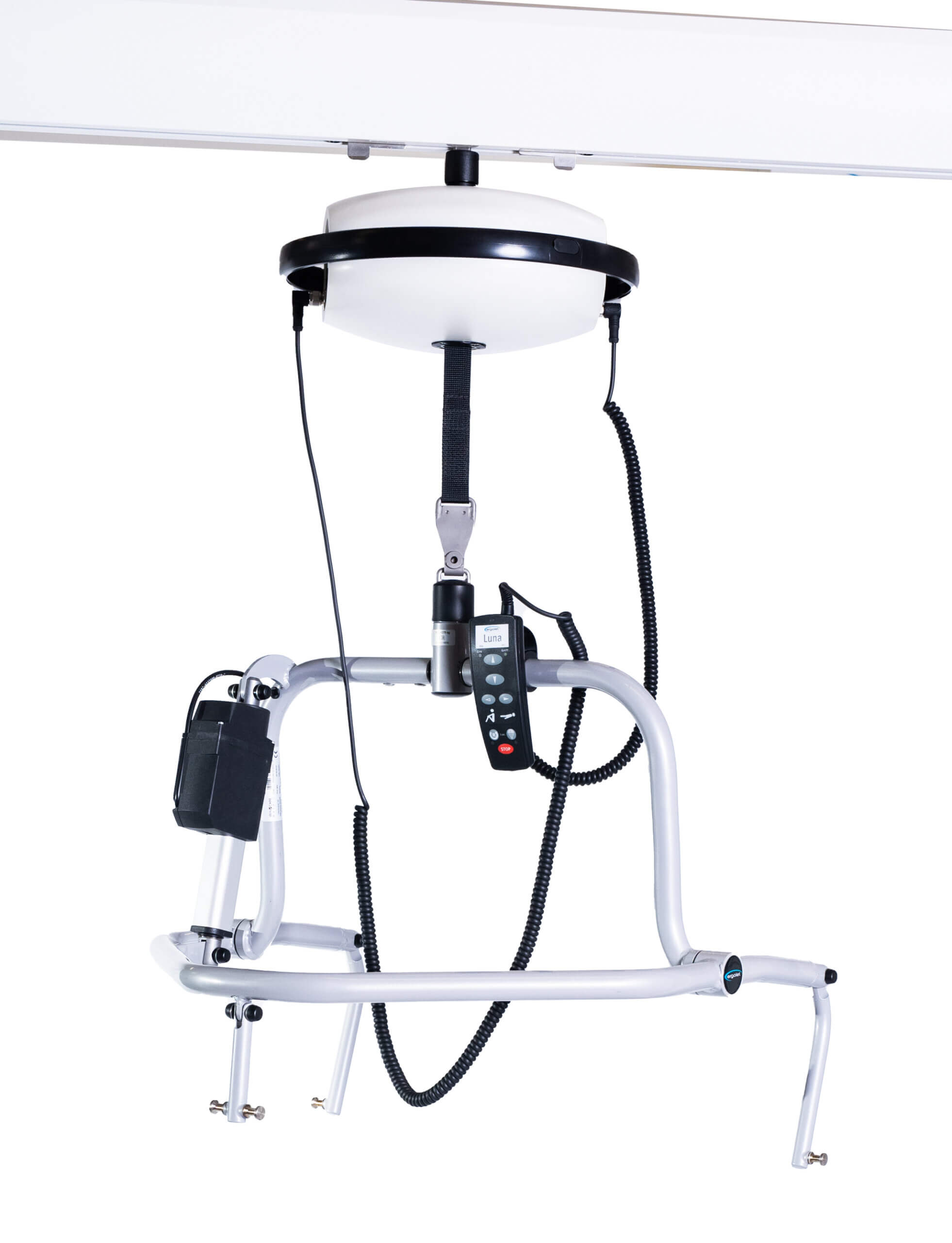 podnośnik sufitowy z wieszakiem elektrycznym